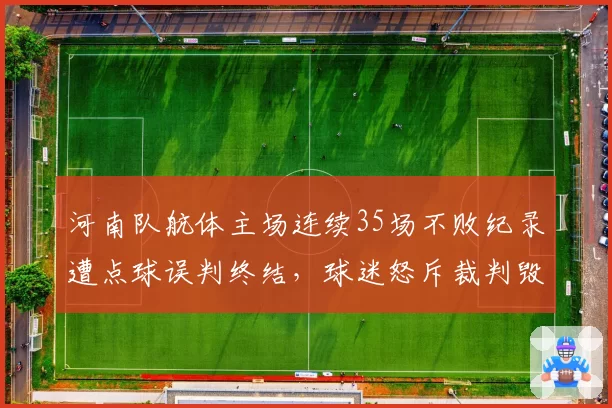 河南队航体主场连续35场不败纪录遭点球误判终结,球迷怒斥裁判毁里程碑